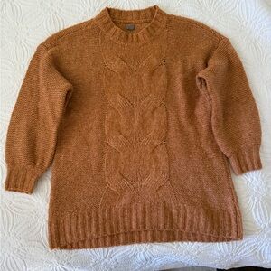 Aerie Women's Brown Cable Knit Sweater Size S